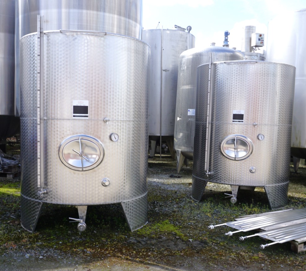 Behälter 5.400 Liter aus V2A, einwandig