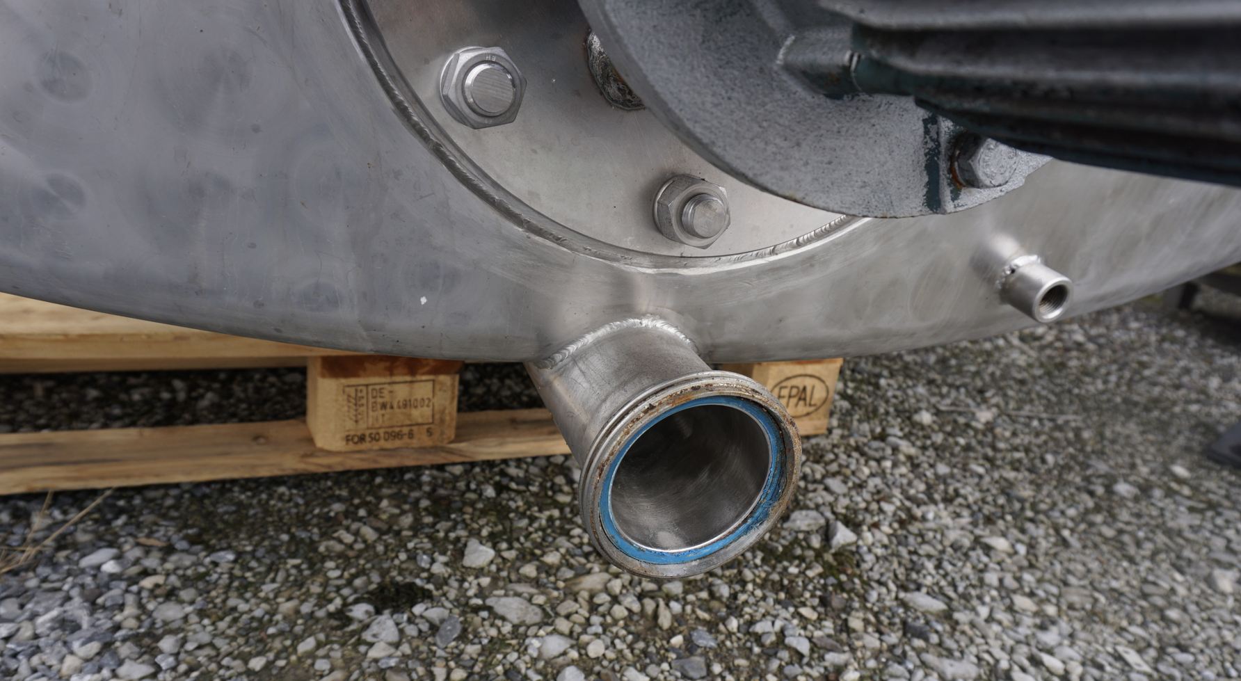 Behälter 20.000 Liter aus V2A einwandig