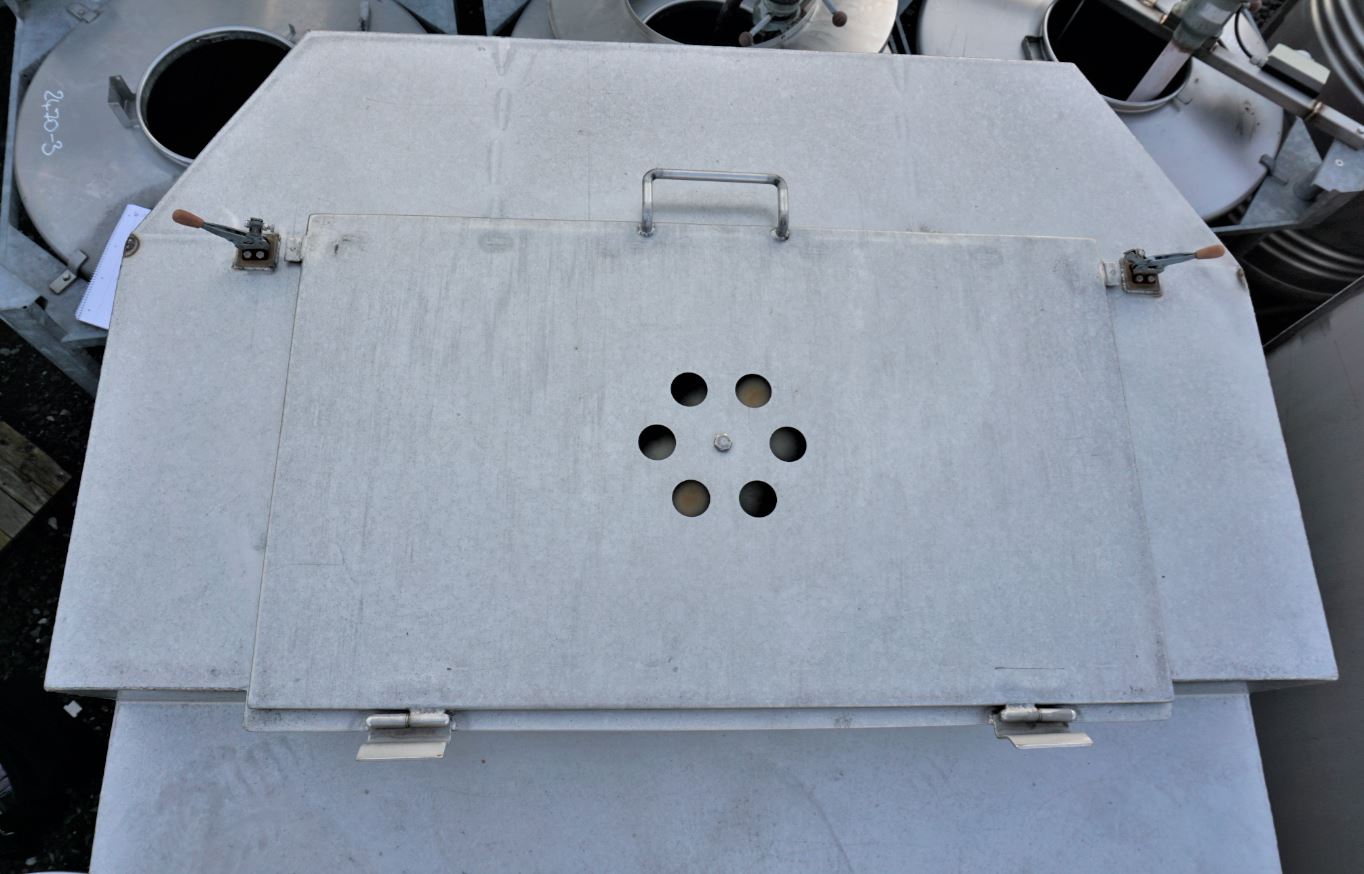 Container 2.400 Liter aus V2A einwandig