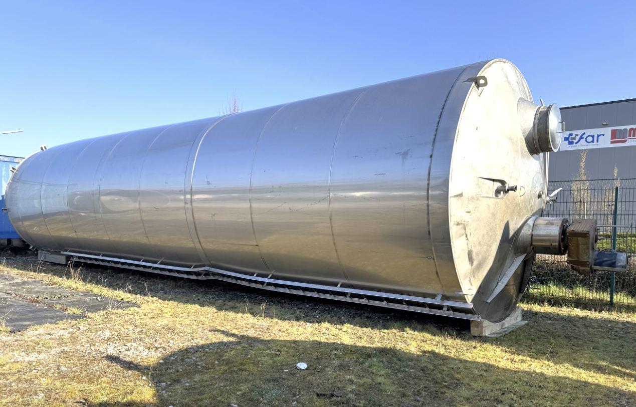 100.000 Liter Tank aus V2A, isoliert