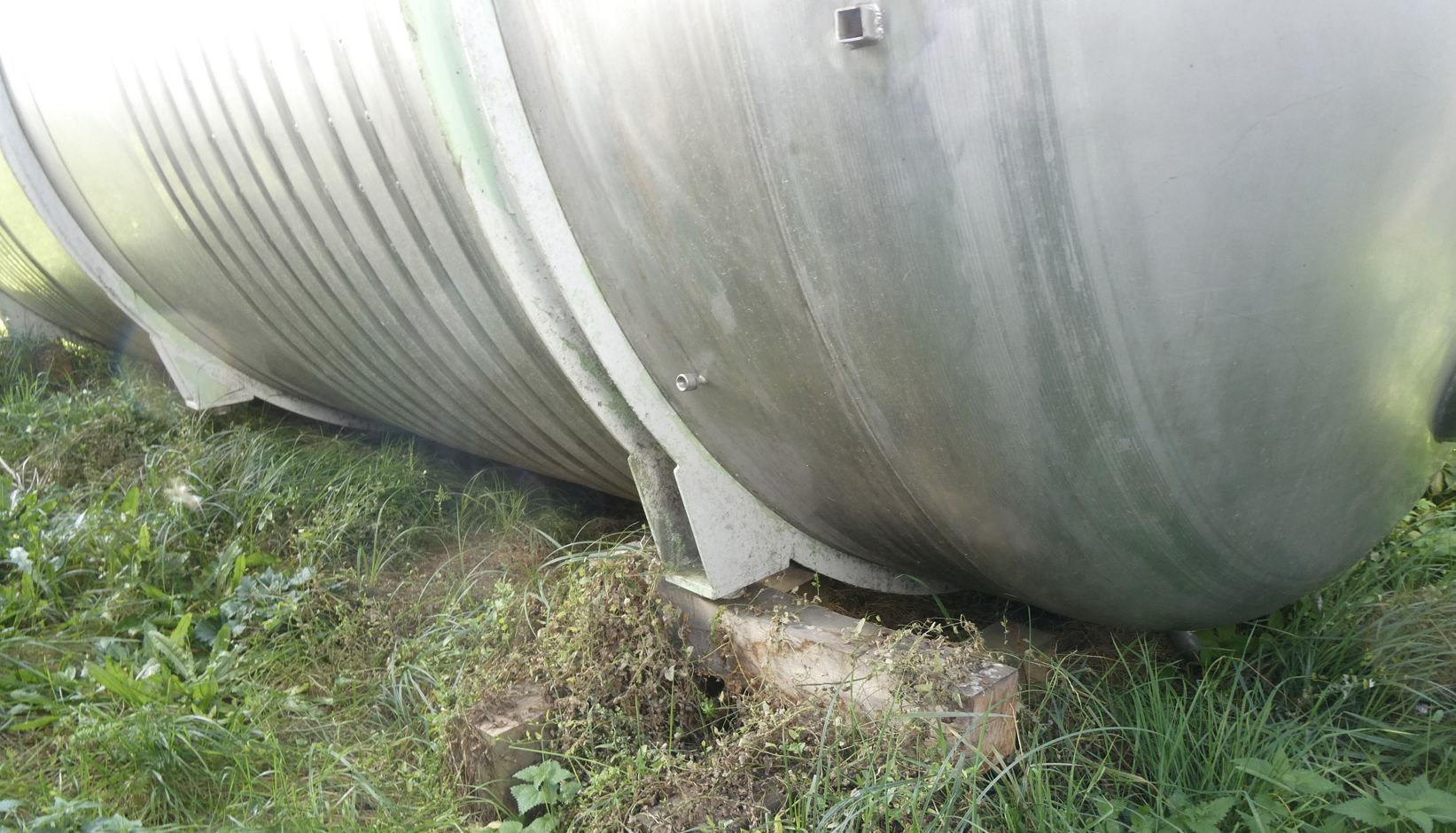 Behälter 53.000 Liter aus V2A, kühlbar