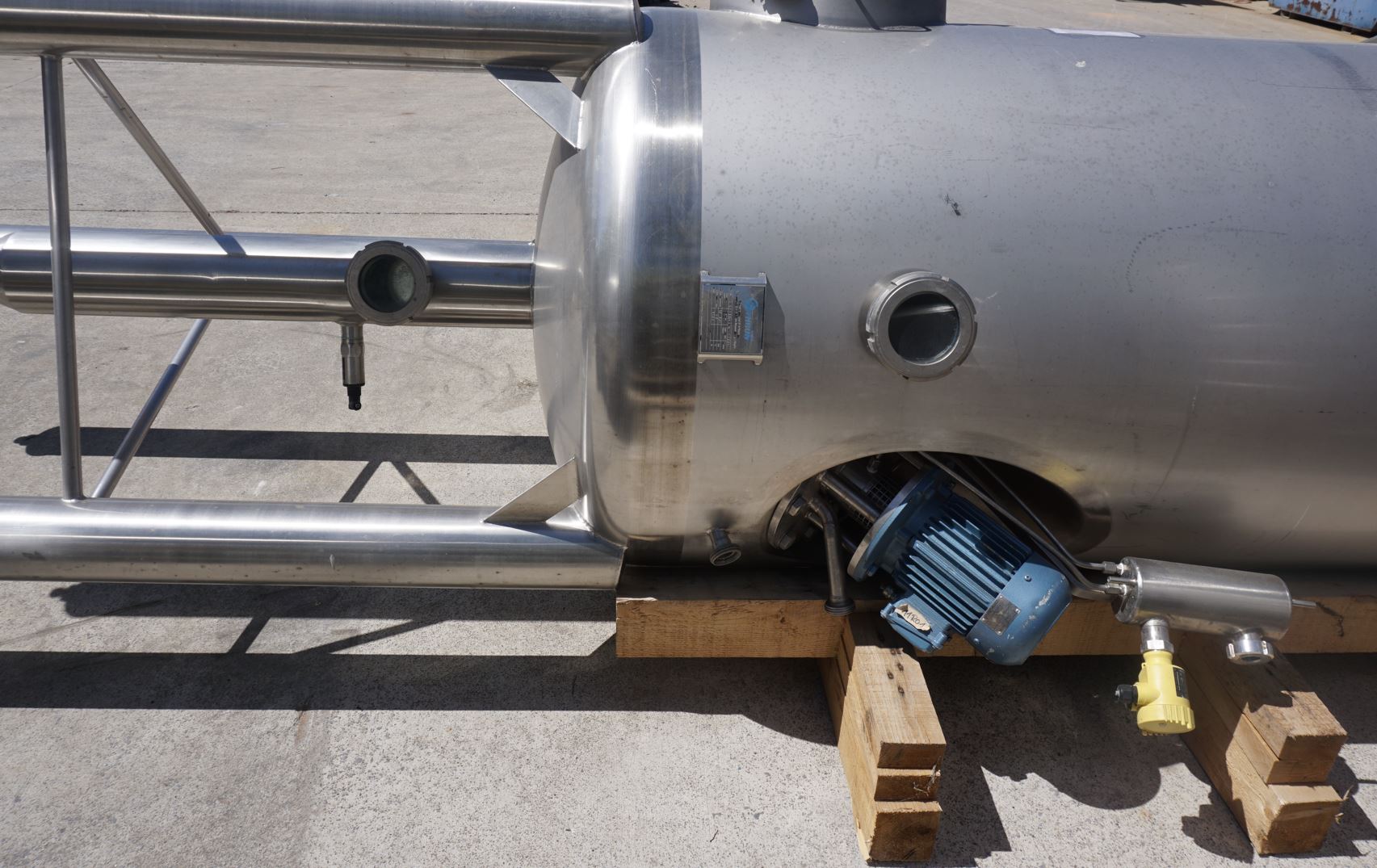 Behälter 1.200 Liter aus V2A, einwandig
