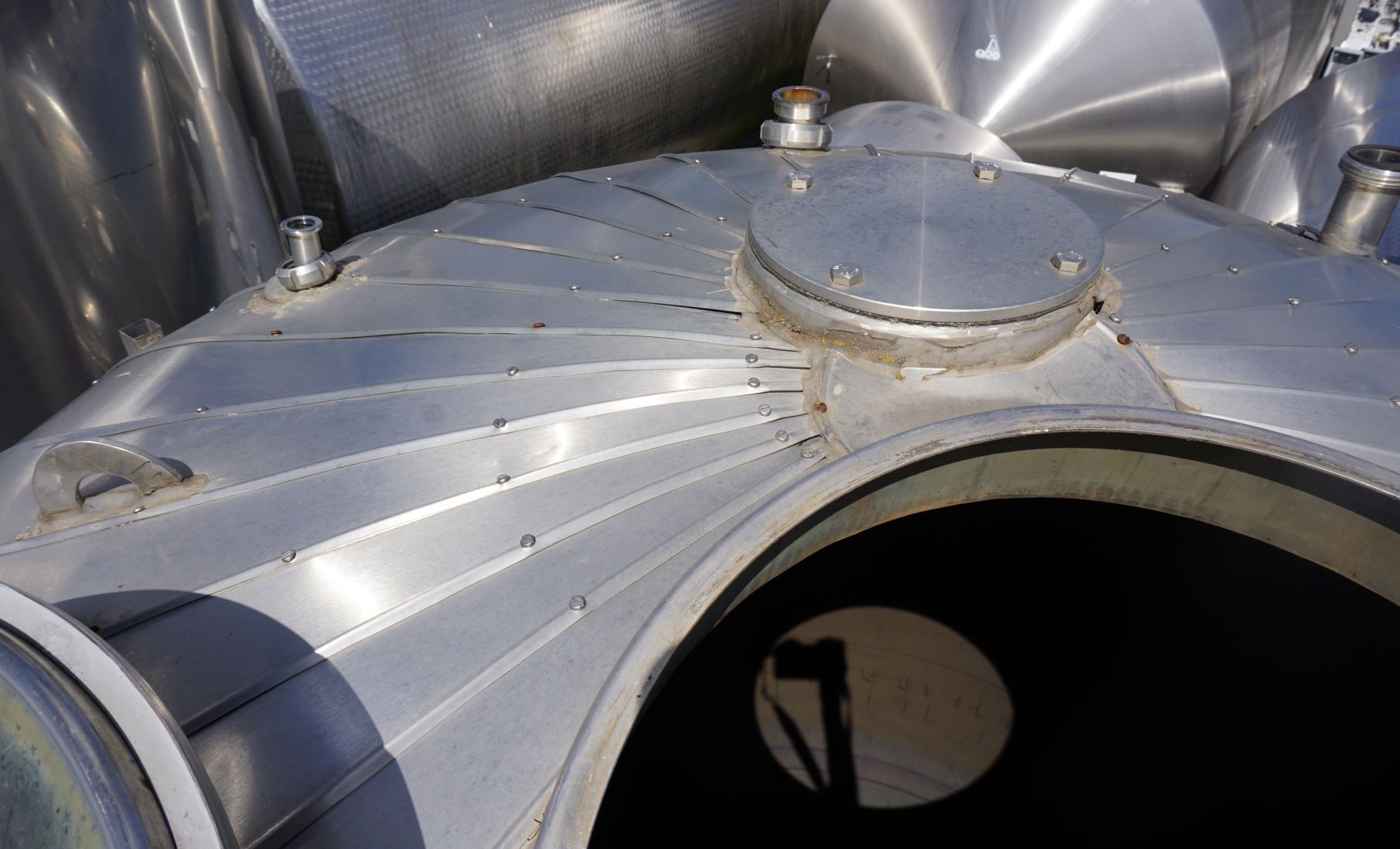 Behälter 4.500 Liter aus V4A, isoliert