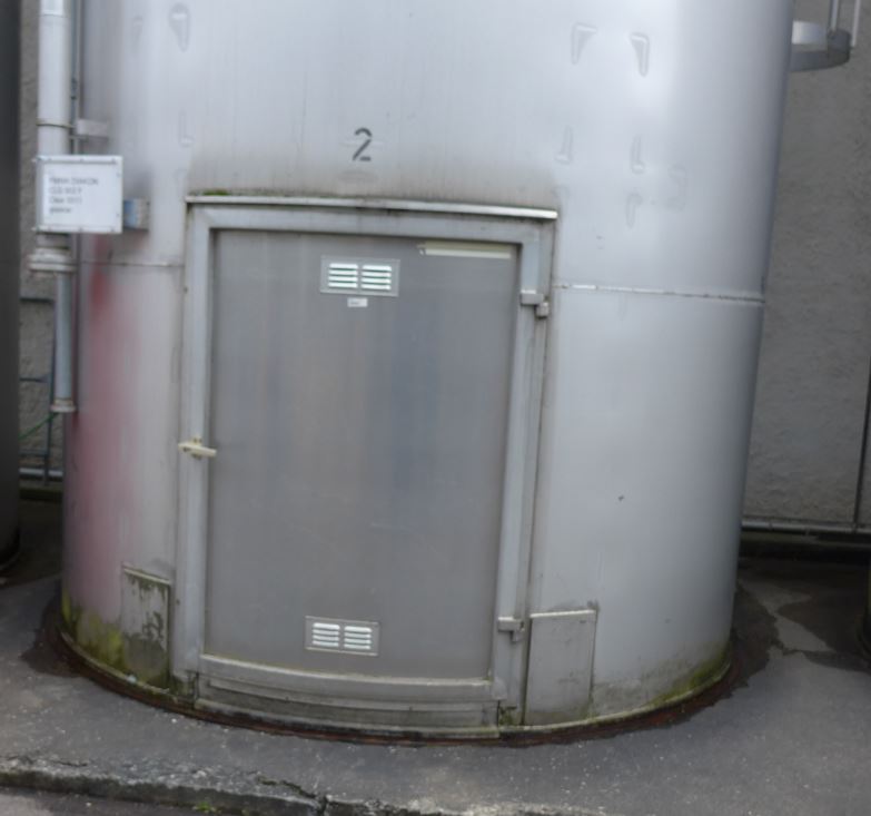 Silo 36.000 Liter aus V2A