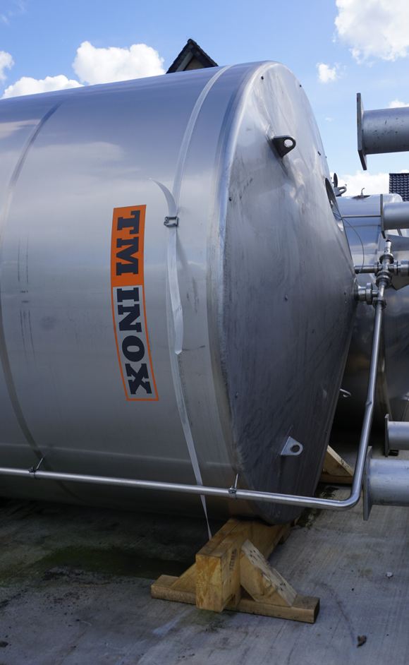 Drucktank 30.845 Liter aus V2A, temperierbar