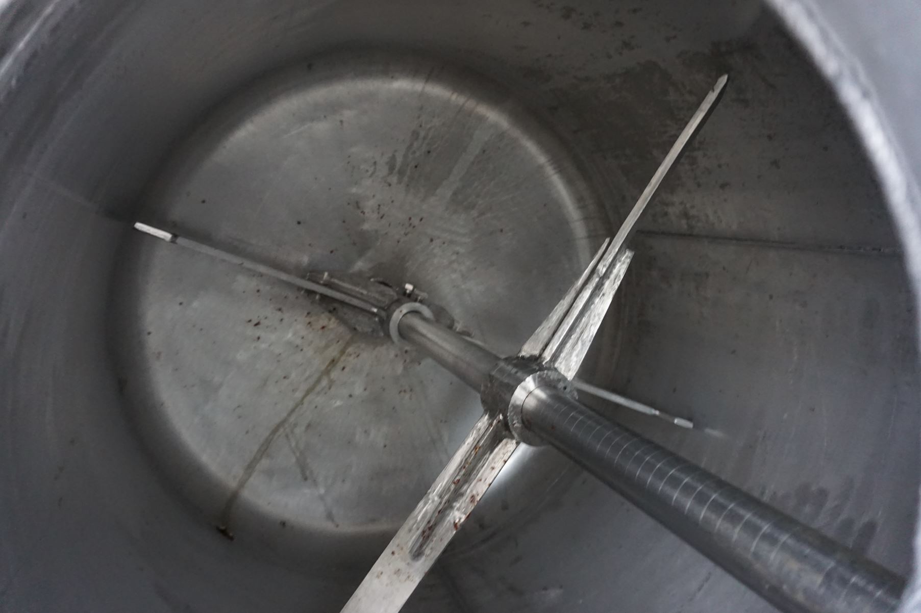 Behälter 500 Liter aus V4A temperierbar, gebraucht