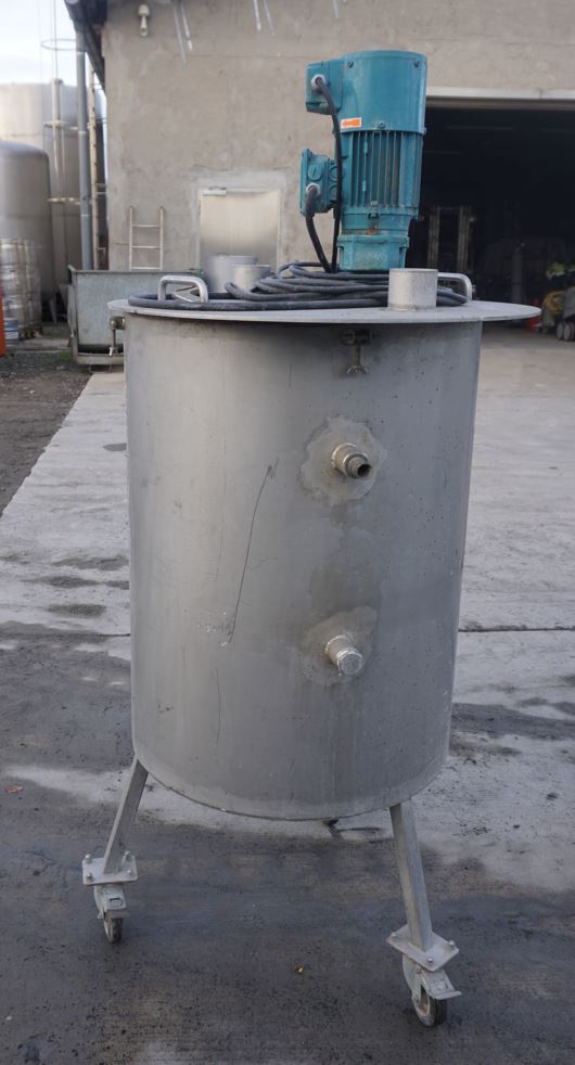 Behälter 200 Liter aus V2A einwandig, gebraucht