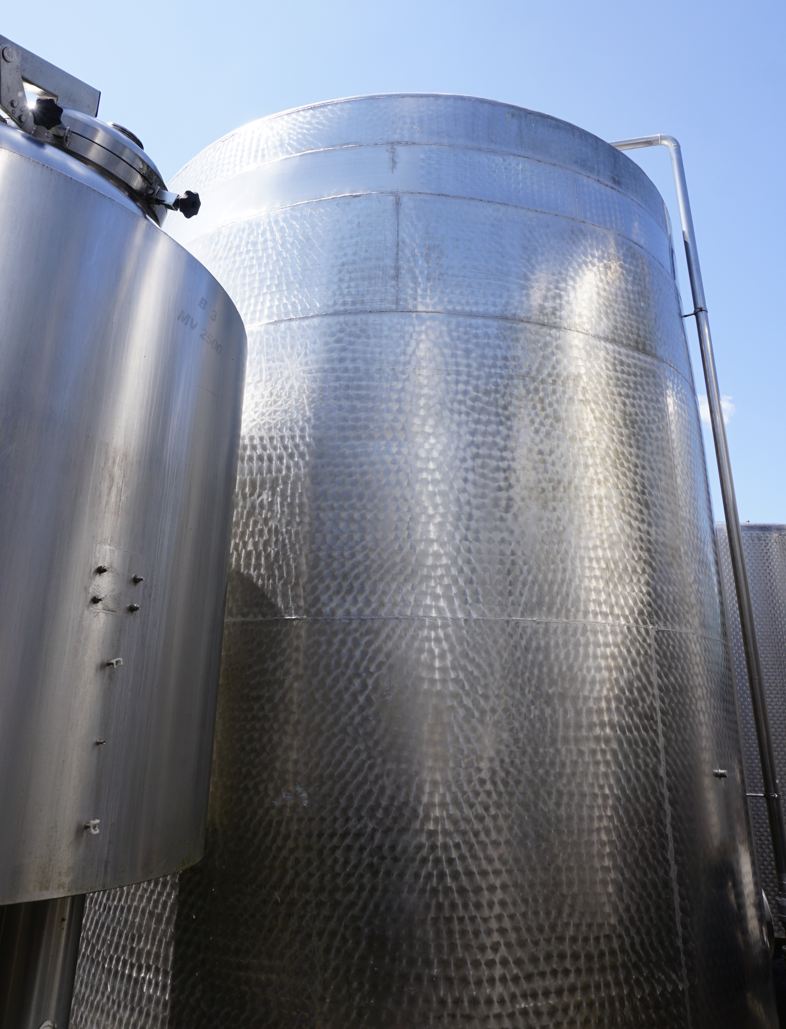 Behälter 25.000 Liter aus V2A, einwandig