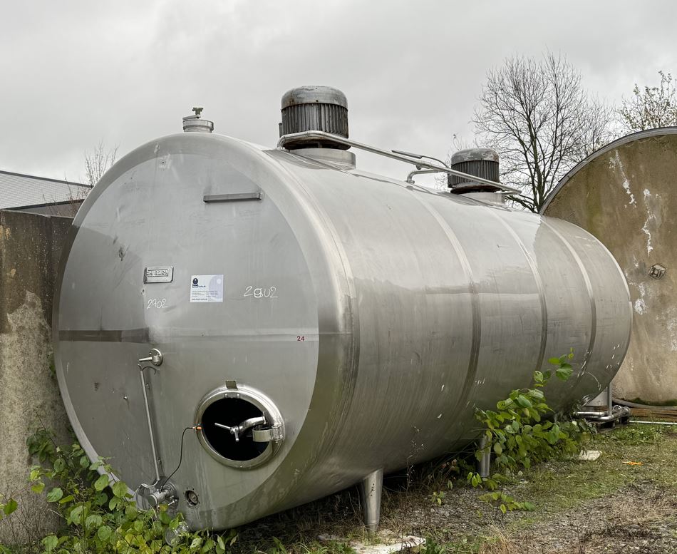 Behälter 20.000 Liter aus V2A, einwandig