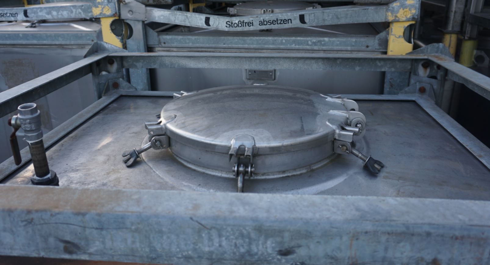 IBC-Container 1.000 Liter aus V2A einwandig