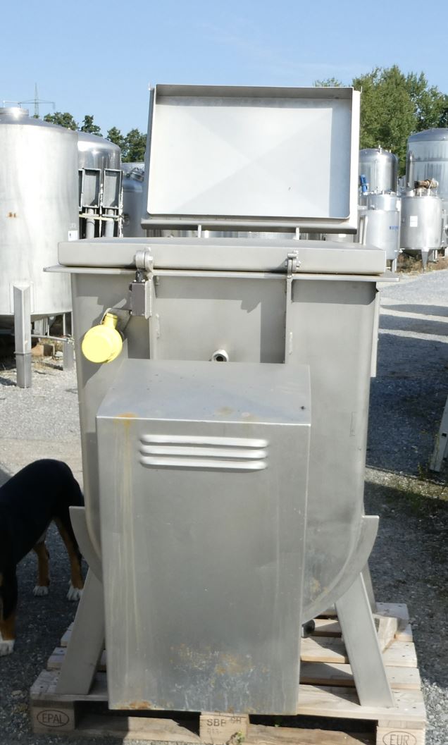 Mischbehälter 700 Liter, temperierbar, gebraucht