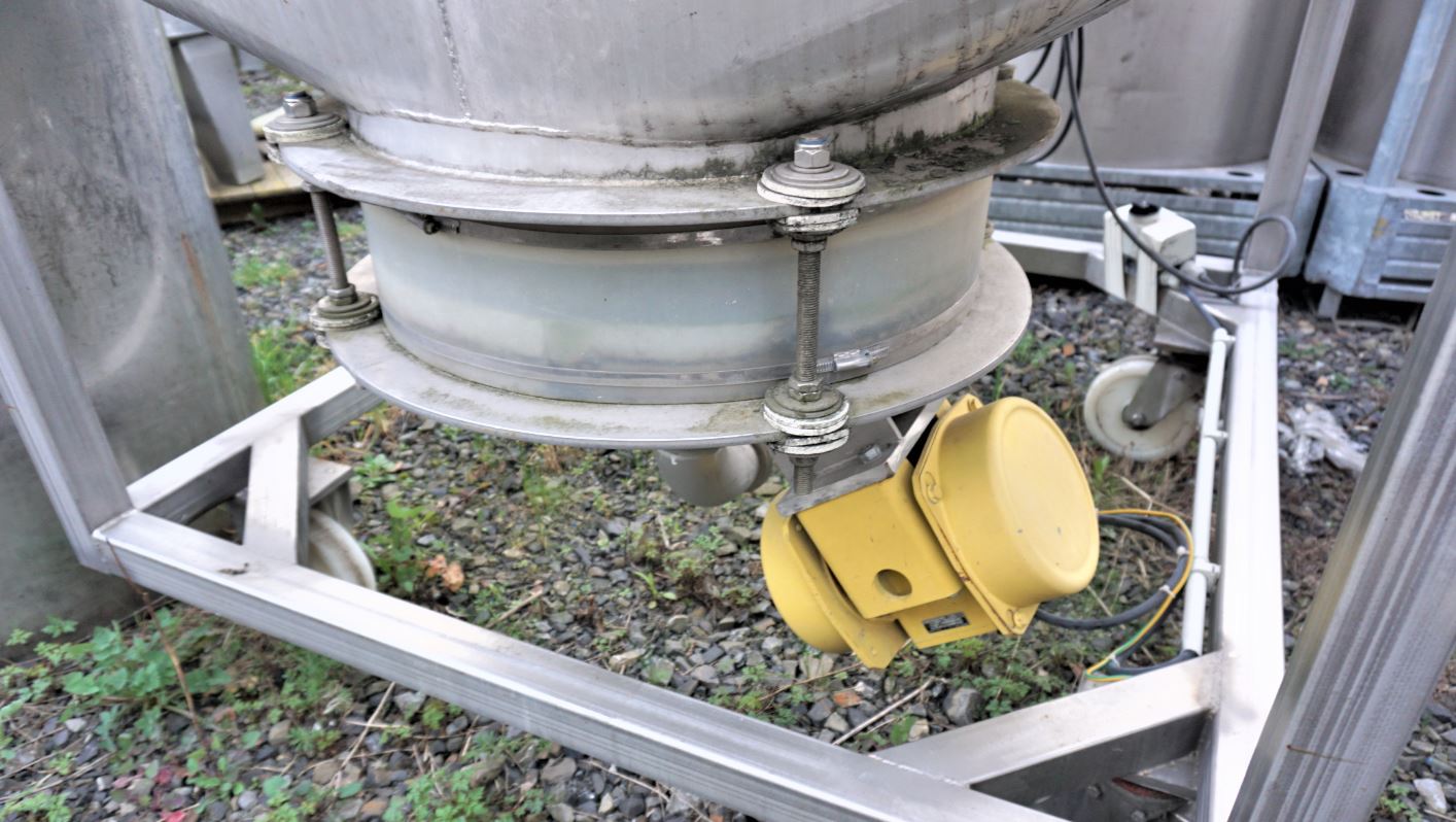 Container 2.400 Liter aus V2A einwandig