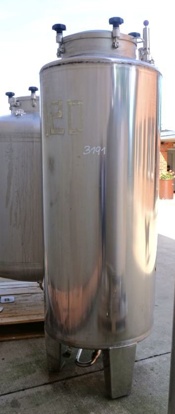 Behälter 500 Liter aus V4A, einwandig