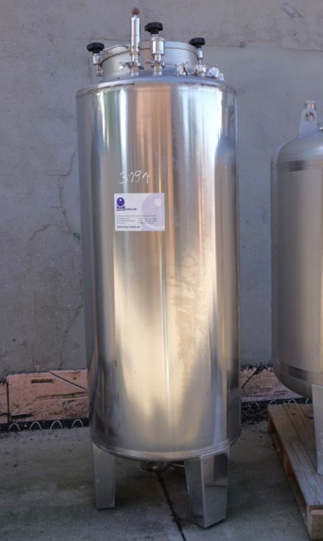 Behälter 500 Liter aus V4A, einwandig