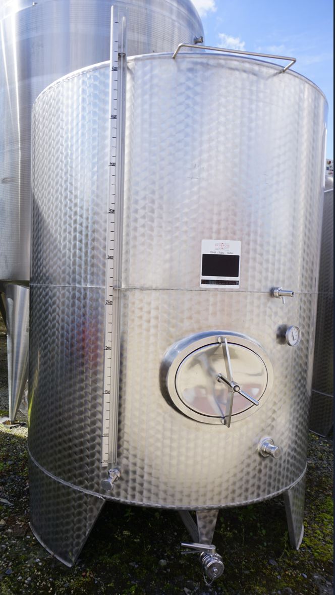 Behälter 5.400 Liter aus V2A, einwandig
