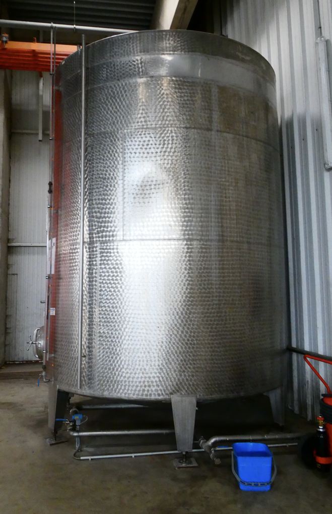 Behälter 25.000 Liter aus V2A, einwandig