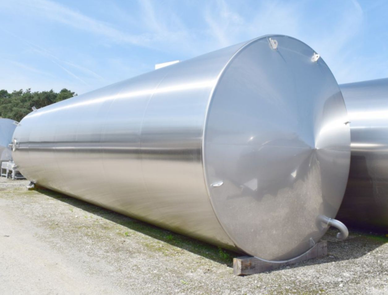 Behälter 105.000 Liter aus V4A, werksneu