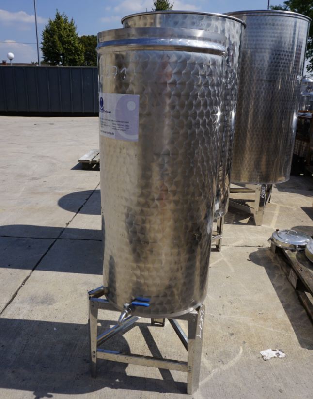 Behälter 150 Liter aus V2A einwandig