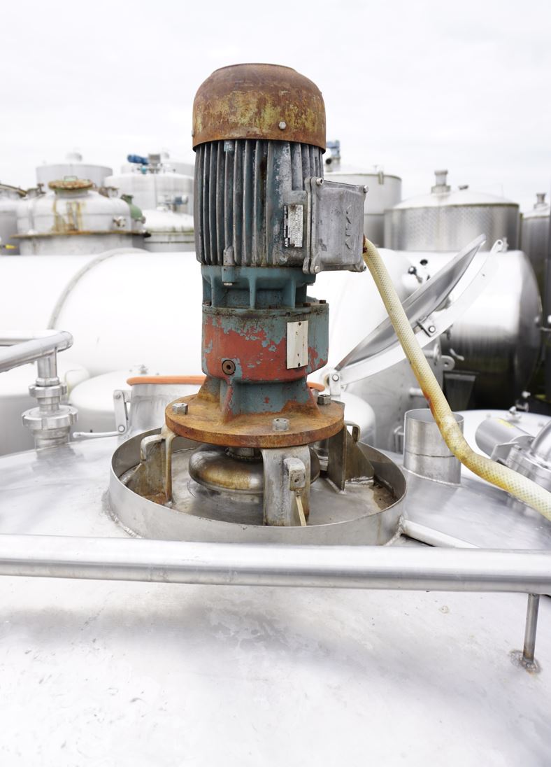 Behälter 2.500 Liter aus V2A isoliert, gebraucht