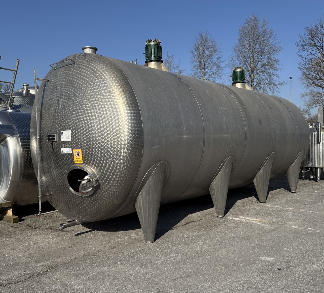 Behälter 40.000 Liter aus V2A einwandig