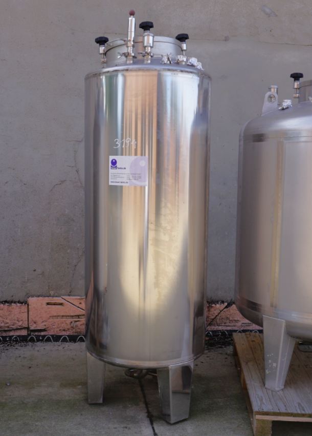 Behälter 500 Liter aus V4A, einwandig