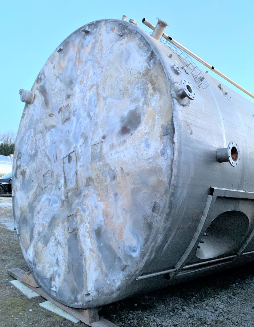 Behälter 100.000 Liter aus V2A einwandig