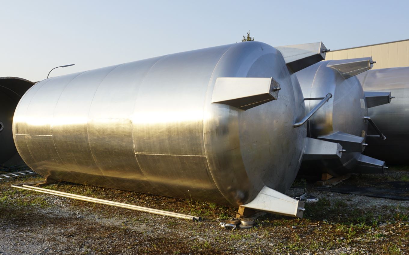 Behälter 38.000 Liter aus V2A, einwandig