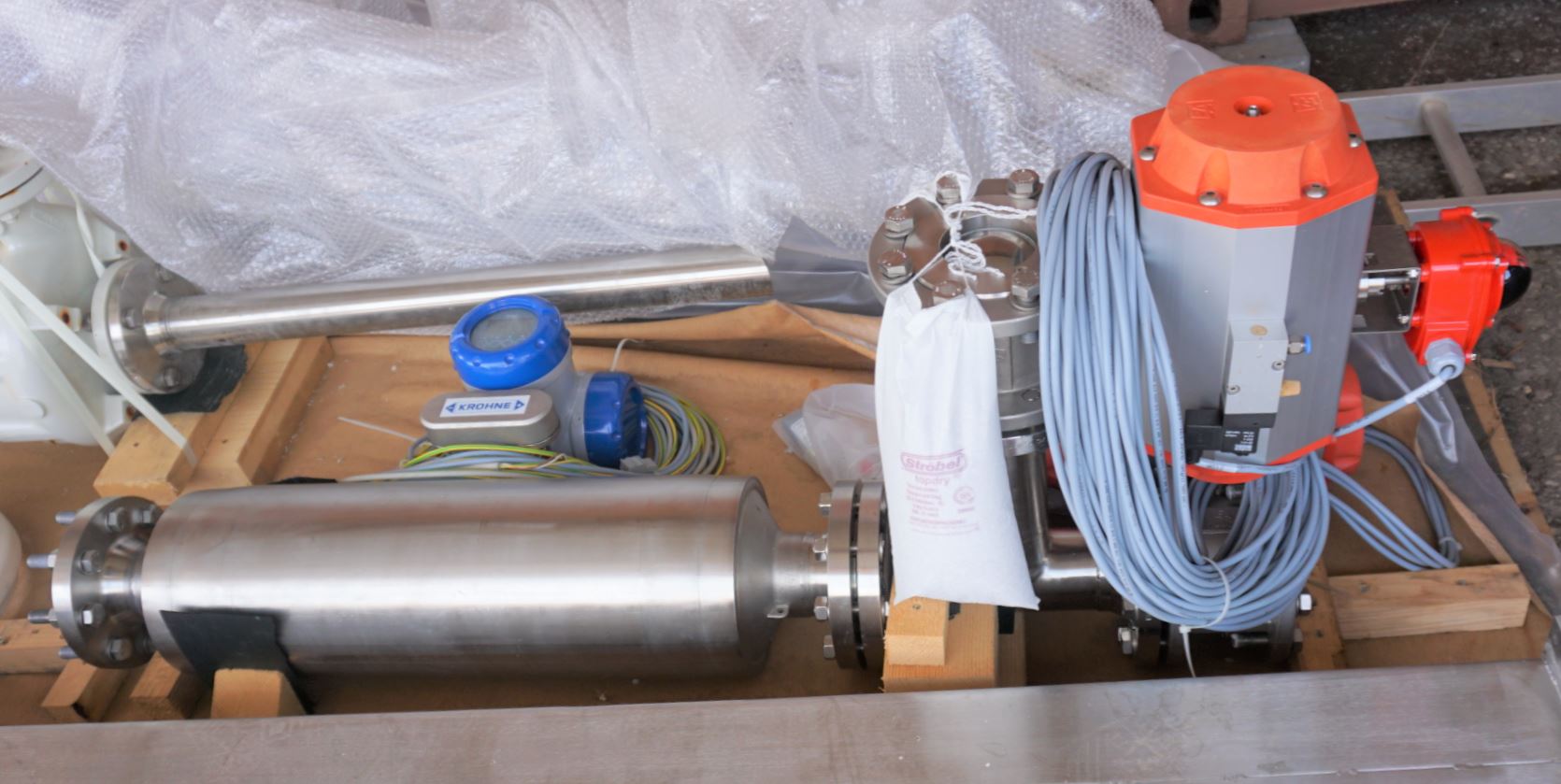 Behälter 3.500 Liter aus V2A einwandig, ungebraucht