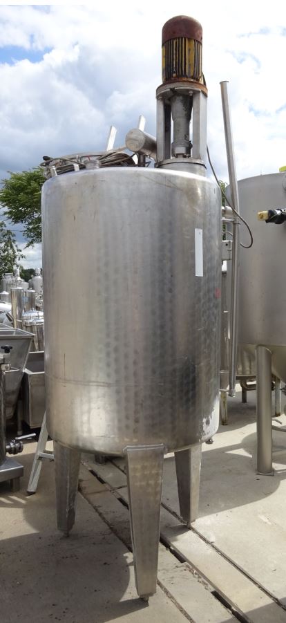 Behälter 800 Liter aus V2A, einwandig