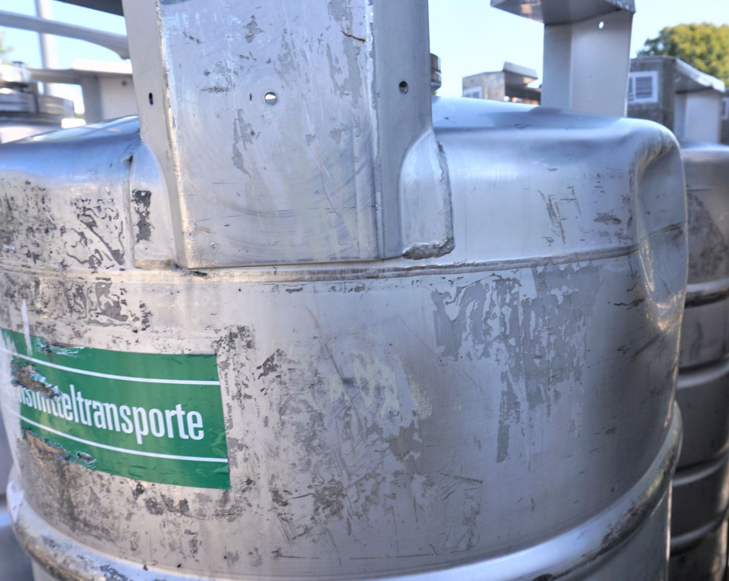 Rundcontainer 250 Liter aus V2A einwandig