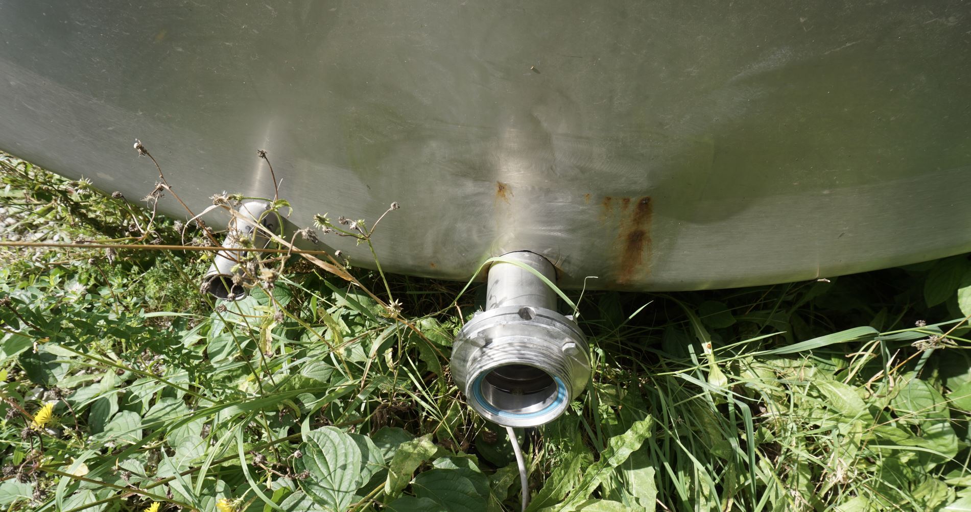 Behälter 20.000 Liter aus V2A, einwandig