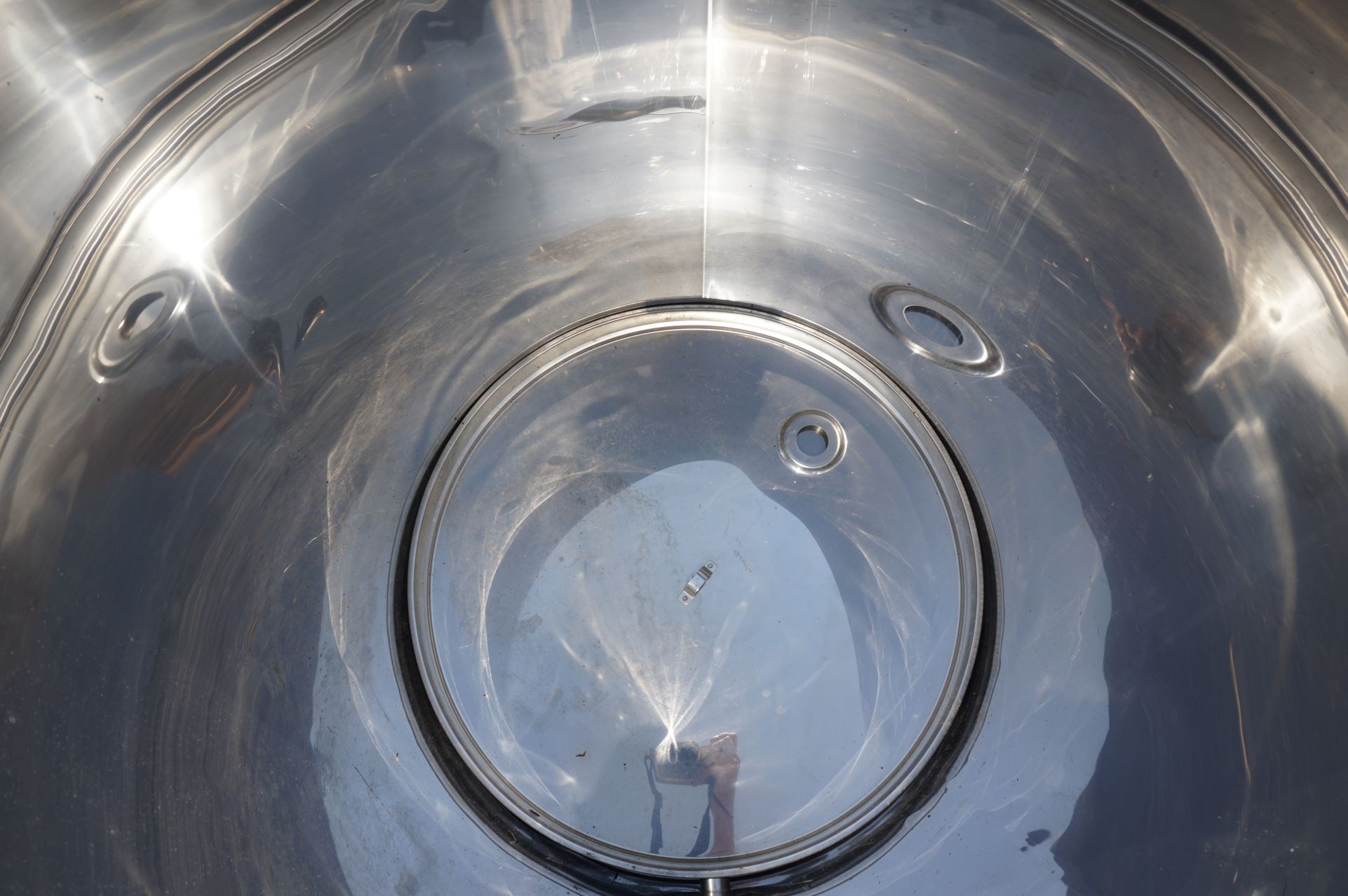 Behälter 400 Liter aus V2A einwandig