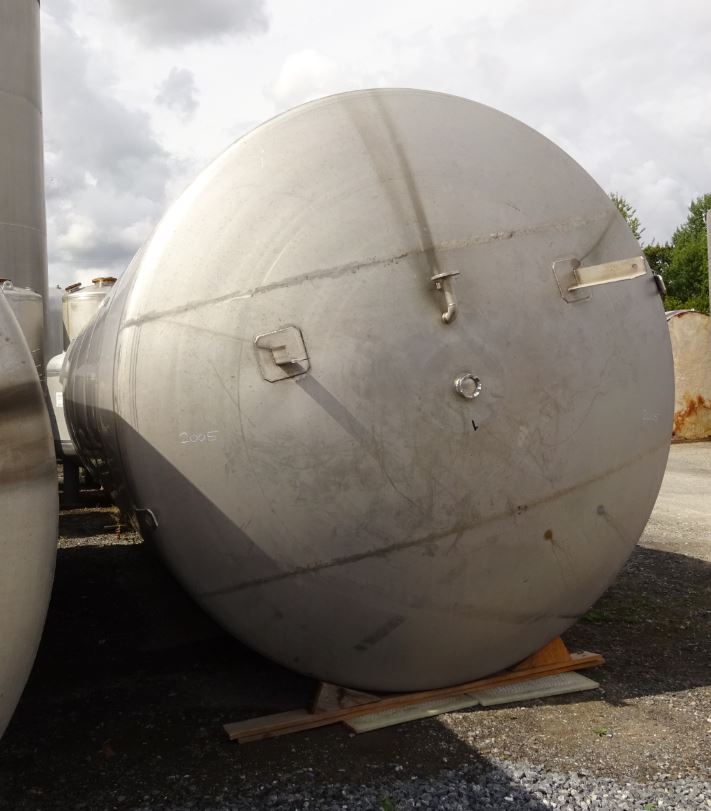 Behälter 50.350 Liter aus V2A, einwandig