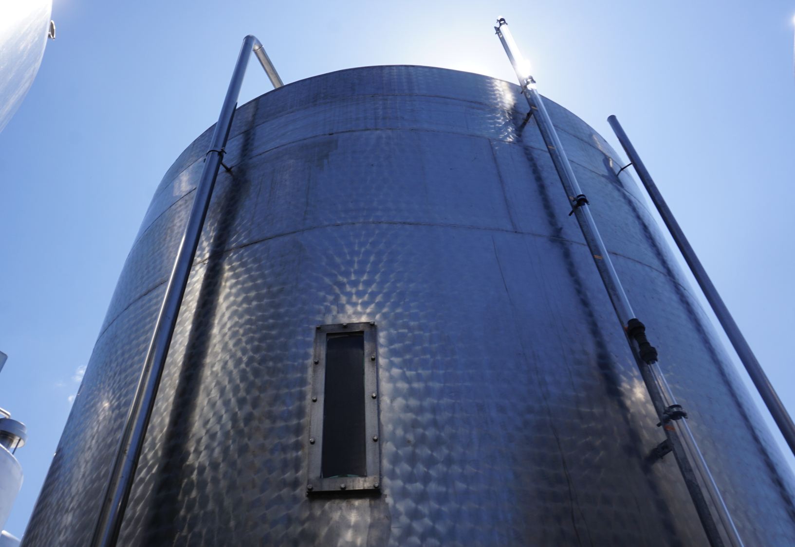 Behälter 25.000 Liter aus V2A, einwandig