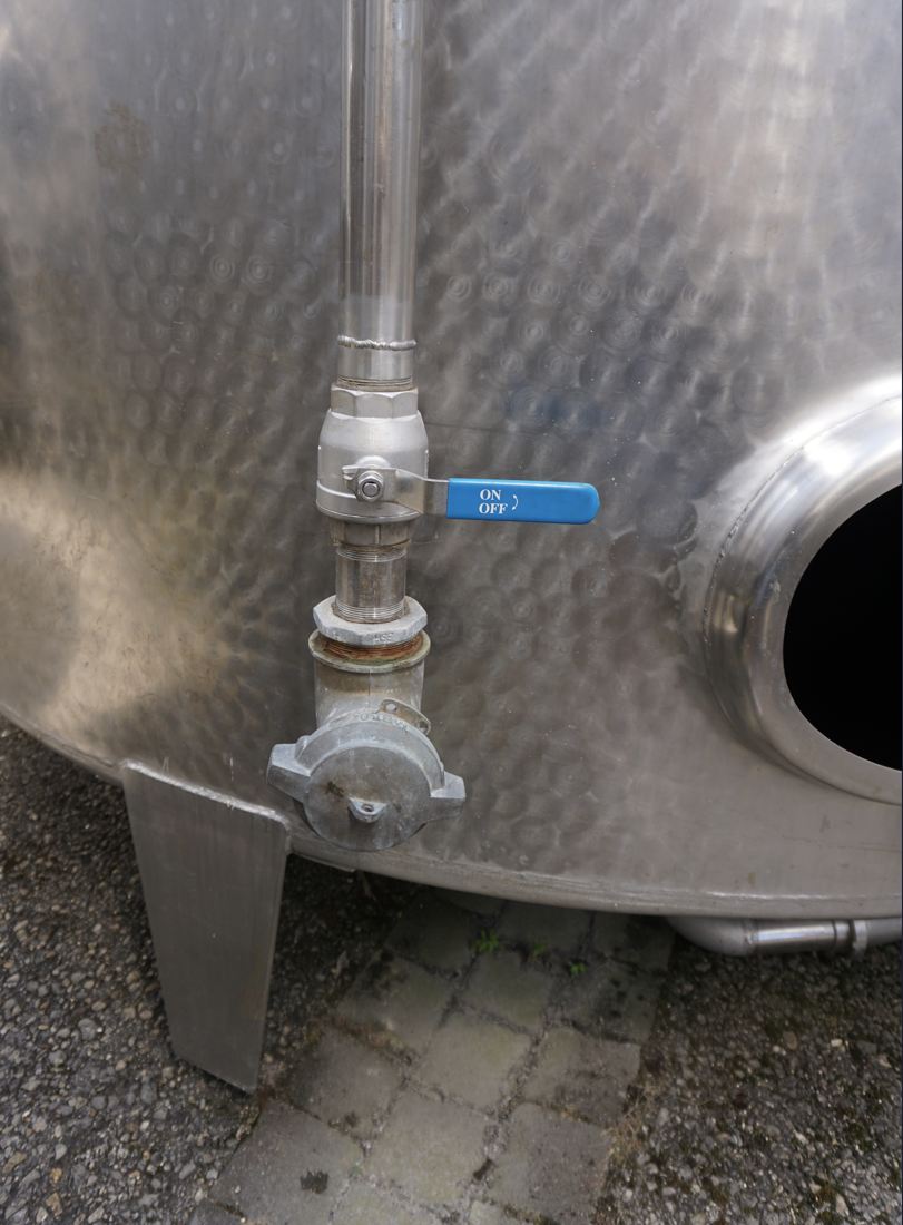 Behälter 25.000 Liter aus V2A, einwandig