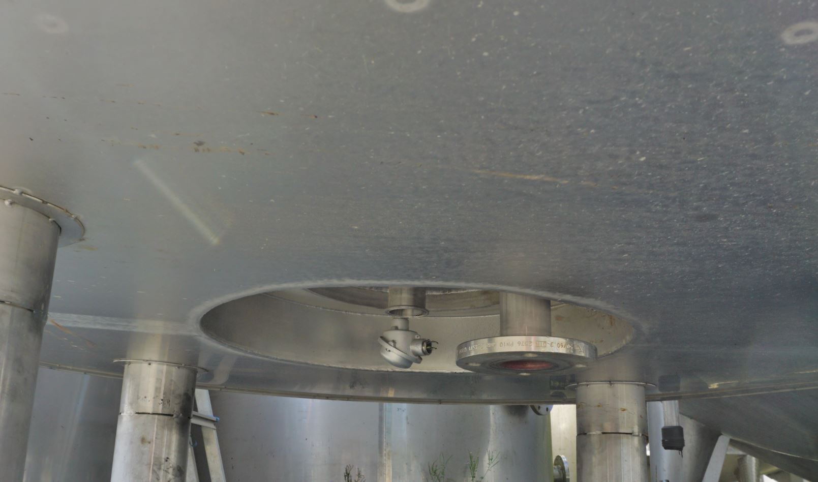 Druckbehälter 5.850 Liter aus V4A temperierbar, isoliert