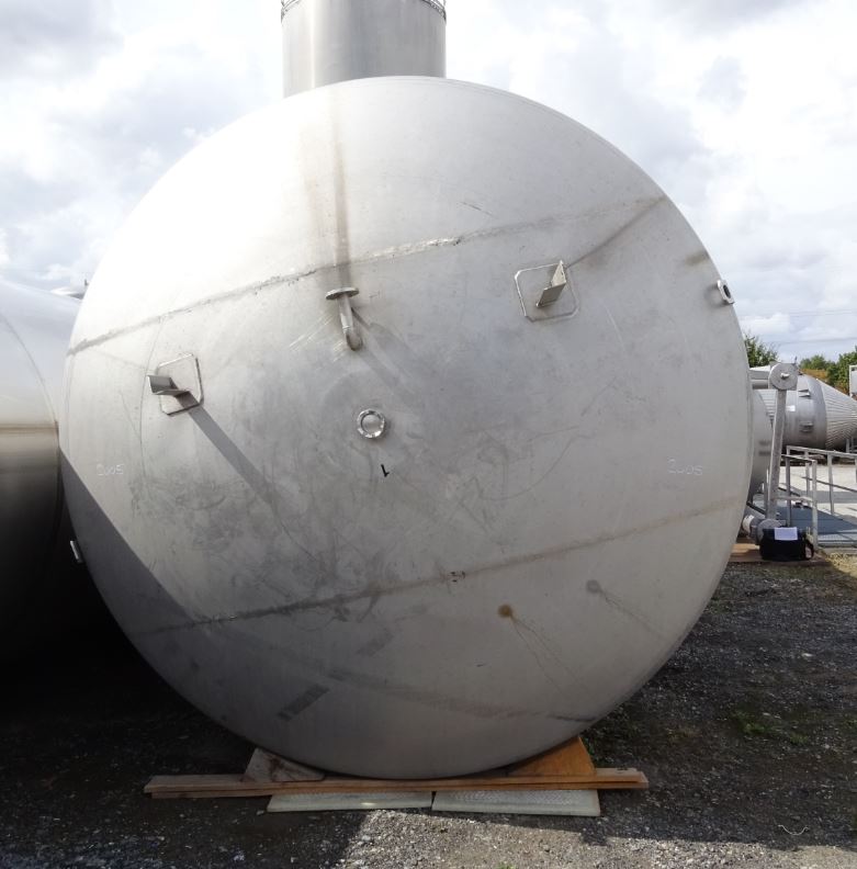 Behälter 50.350 Liter aus V2A, einwandig