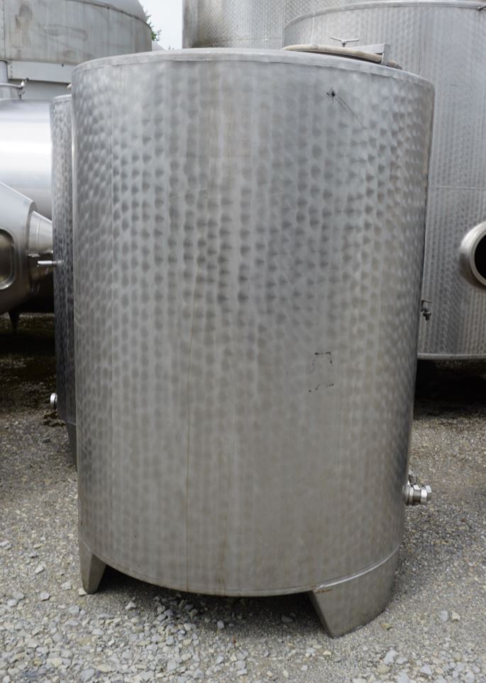 Behälter 1.600 Liter aus V2A einwandig, gebraucht