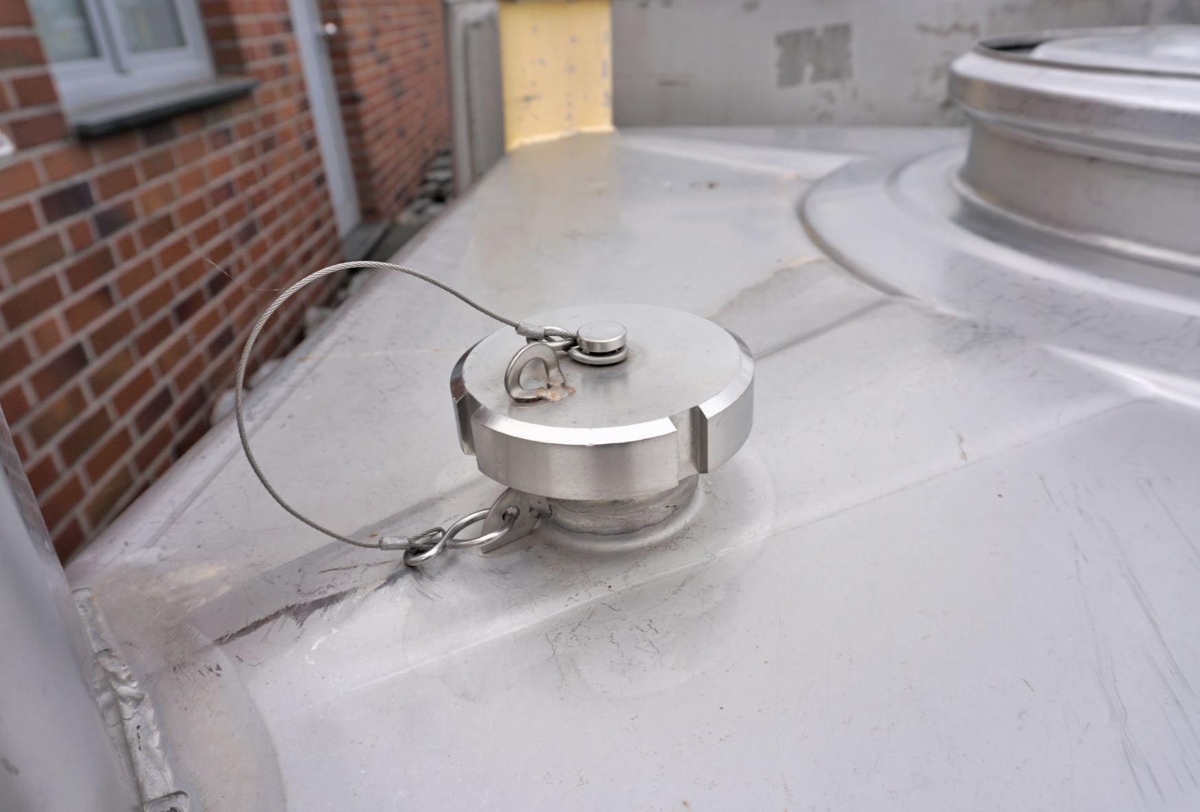 Schüttgutcontainer 800 Liter aus V2A einwandig