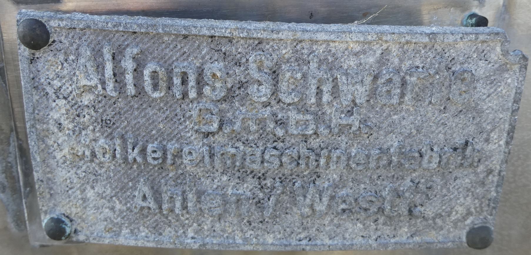 Behälter 1.400 Liter aus V4A einwandig, gebraucht