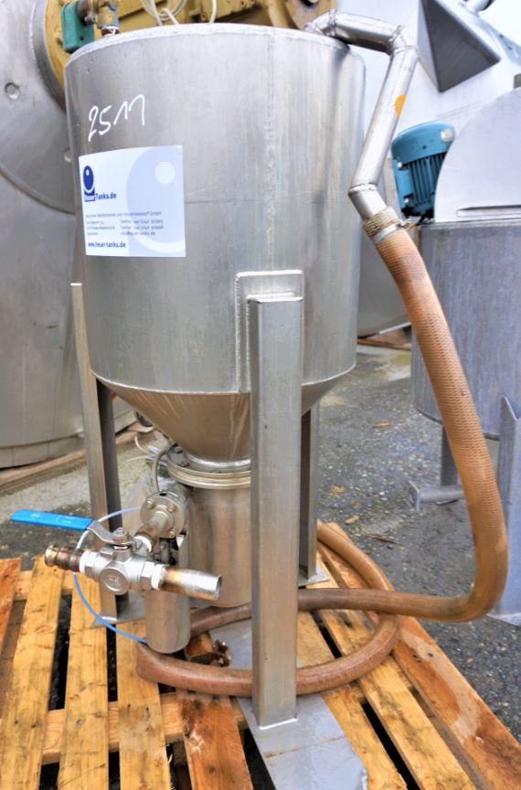 Behälter 100 Liter aus V4A, einwandig