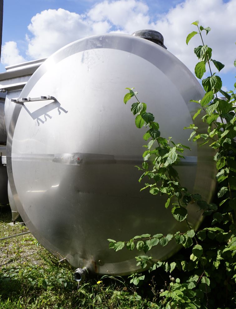 Behälter 20.000 Liter aus V2A, einwandig