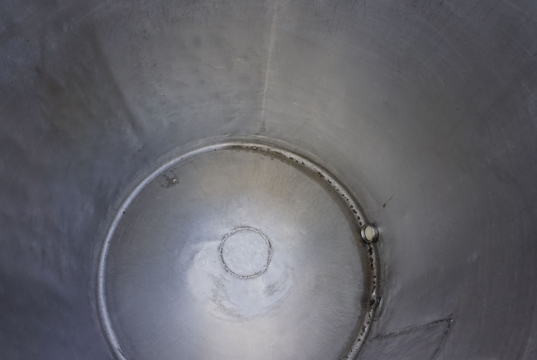 Behälter 600 Liter aus V2A, einwandig, gebraucht