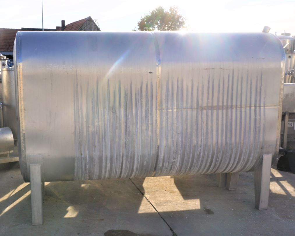Behälter 2.500 Liter aus V2A einwandig
