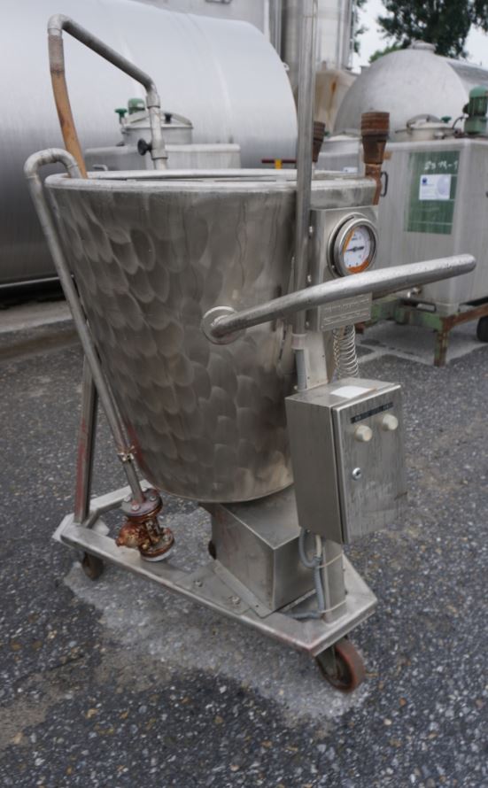Behälter 180 Liter aus V4A, einwandig