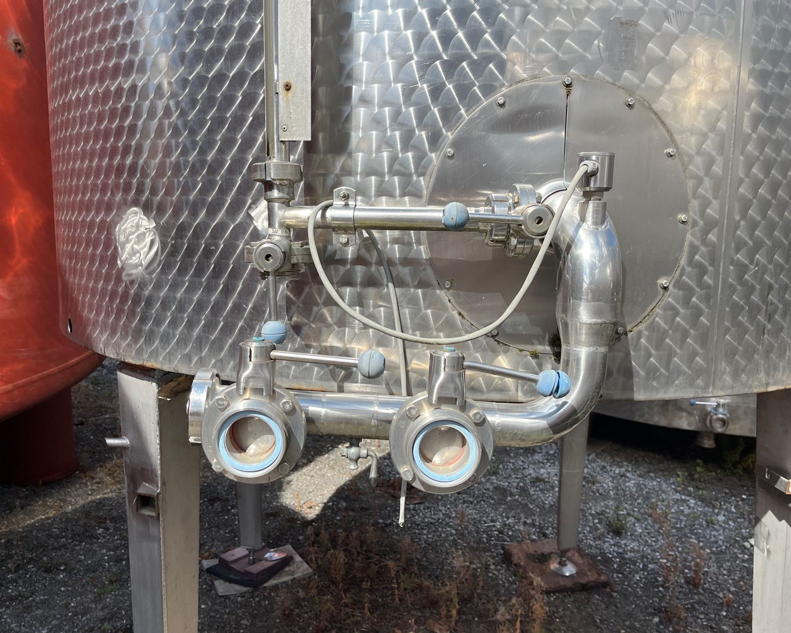 Behälter 3.500 Liter aus V2A, isoliert