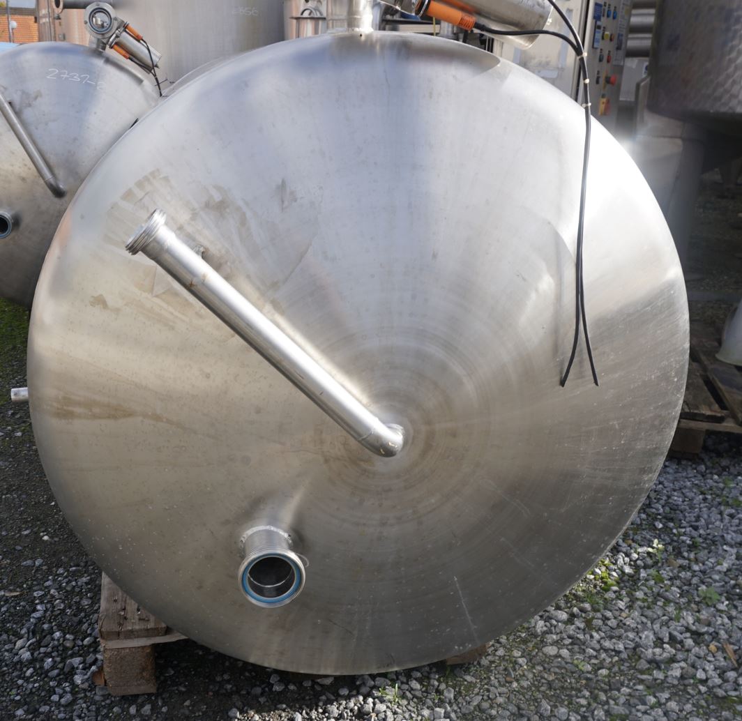 Behälter 2.000 Liter aus V2A, einwandig