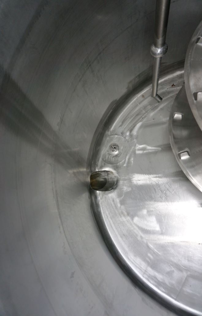 Behälter 1.000 Liter aus V2A isoliert, gebraucht