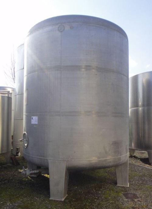 Behälter 15.000 Liter aus V2A, gebraucht, einwandig