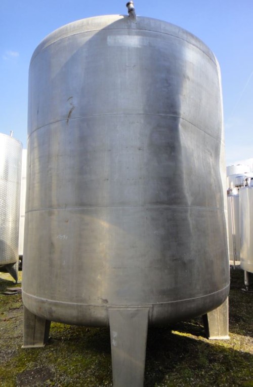 Behälter 15.000 Liter aus V2A, gebraucht, einwandig